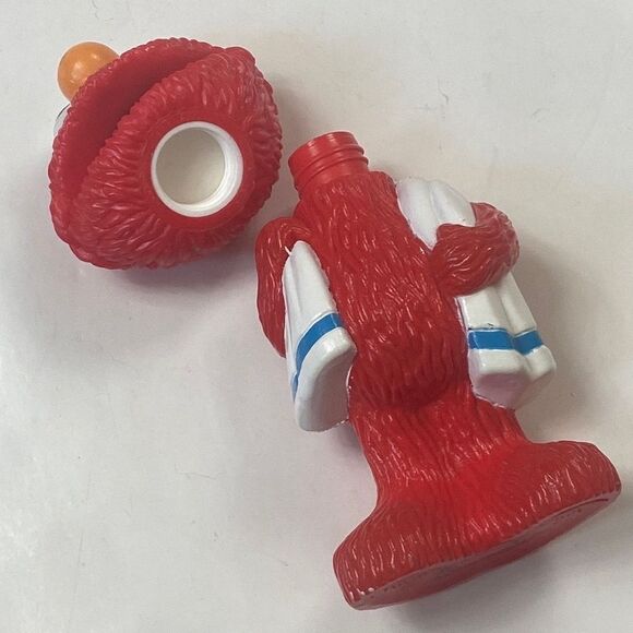 4/$30 VTG,1990 Sesame Street Bubble Bath Collectible Character Elmo Empty Bottle - Picture 9 of 12
